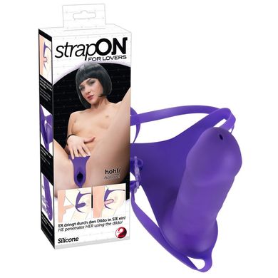 Strap-On vaginal Dildo 18 x 5 cm