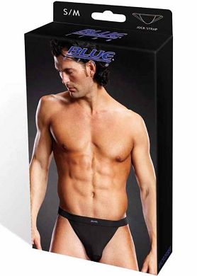 Herren Blue Line Low Profile Jock Strap black