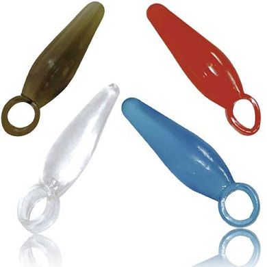 Anal Angler klar-hellblau 23,5cm blau