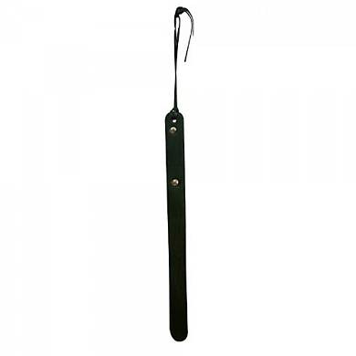 Zado - Leder Klatsche - One Size - in Schwarz
