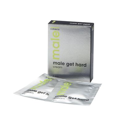 MALE Cobeco Get Hard Cream 6 Sachets zu 4 ml enthalten eine einzigartige Creme, die Dein E