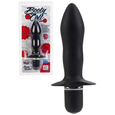 12 x 3,25 cm Silikon Analvibrator Booty Call black