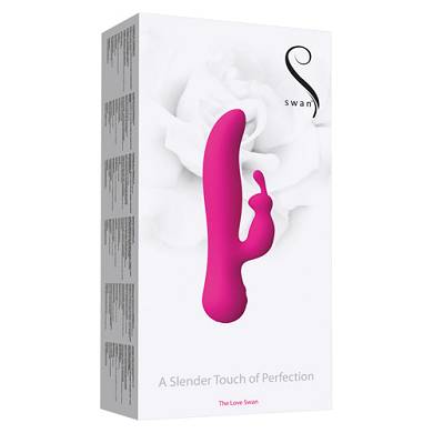 Vibrator aus Silikon in Pink
