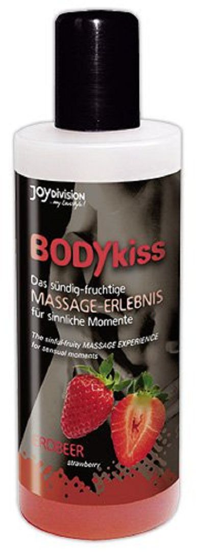Massagel BODYkiss Erdbeere - 100 ml