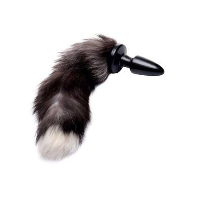 Grey Fox Tail Analplug