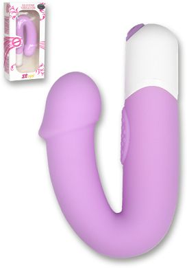 20 x 3,2 cm Stoys Silikon-Vibrator Shanice wasserdicht 12 Speed dark pink
