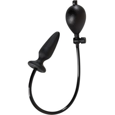 11 x 1,7 - 3 cm Latex-Plug small inflatable Pumpplug schwarz