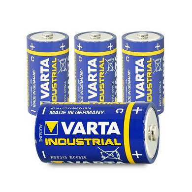 4x Varta Baby C Industrial LR14 MN1400 Batterie 7800 mAh 1,5V Alkaline 4 Stk