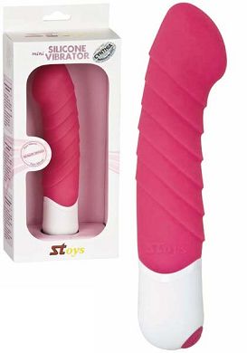 13 x 3,4 cm Vibrator SToys CYNTHIA Silicone-Vibrator pink