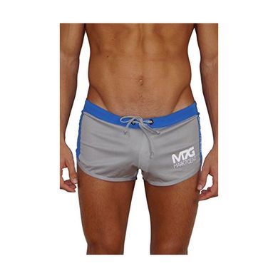 Badehose Mark7Gear GYM & SWIM - grau - Sportshorts mit JOCKSTRAP
