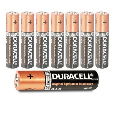 8x DURACELL AAA Micro Alkaline LR3 MN2400 LR03 Batterie - 1,5V - OEM 8 Stück