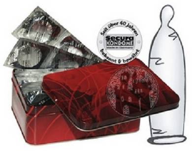Secura transparent Dose 50er