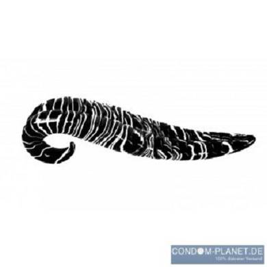 GLASSVIBRATIONS Glasdildo Africa Line Zunge