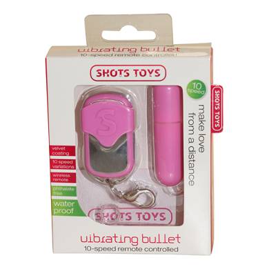 Remote Vibrating Bullet - Pink