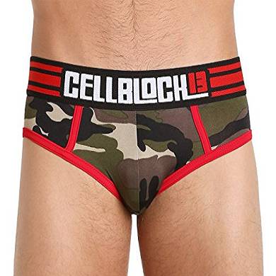 Timoteo Camouflage/Rot CellBlock 13 Commando Slingback Jock