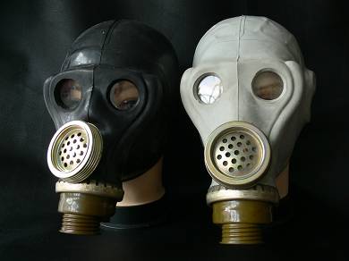 ? ? Gasmaske Latexmaske Gummi rubber Latex Szene Fetisch Komplett Set  ? ?