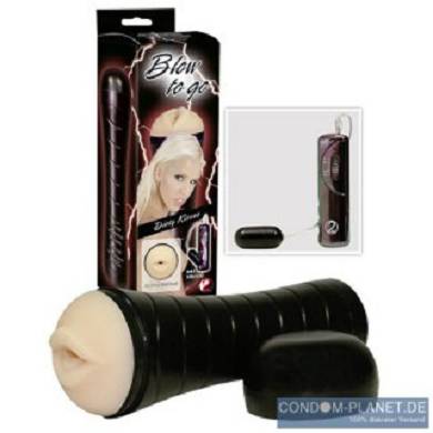 Masturbator Blow to Go mit Vibration