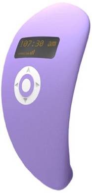 Wake-Up Vibe Aufliegevibrator mit Weck-Funktion. lila