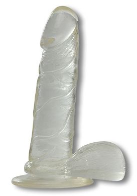 16,5 x 4 cm Dildo Ellyas clear