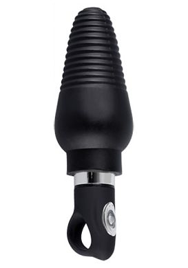 19 x 5,5 cm BIG Butt Groove Vibro-Buttplug black