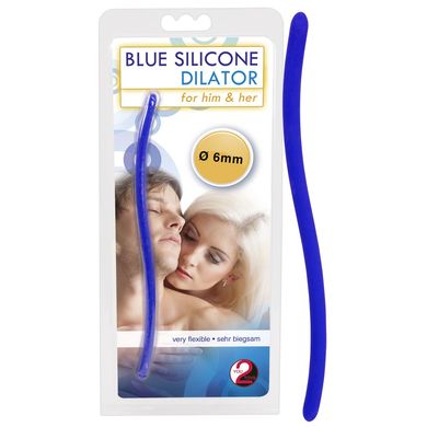 Dilator Silikon blau 16 x 0,7 cm
