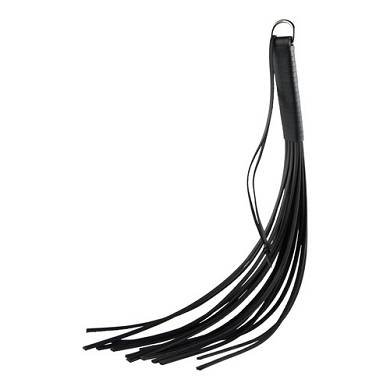 Robuste Peitsche in Schwarz
