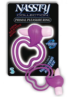 Penisring Nassty Collection Primal Pleasure Ring Purple
