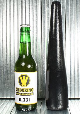 28 x 6 cm Little Slicky - Plug black
