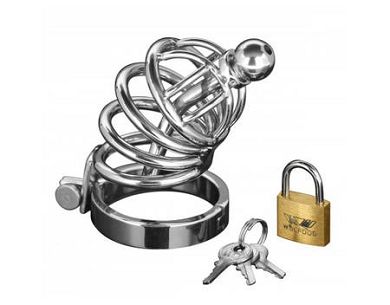 Asylum 6 Ring Locking Keuschheitskäfig