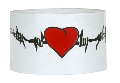 Designer Bondage Tape Stacheldraht & Herzen
