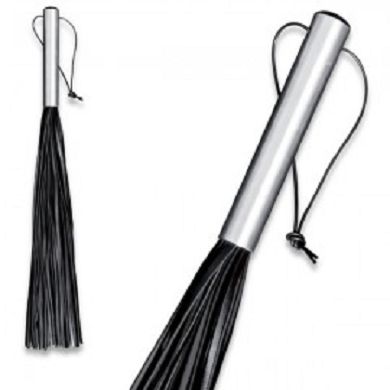 Robuste Leder Peitsche mit Aluminiumgriff