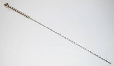 Edelstahl Rohrstock. Schlagstock