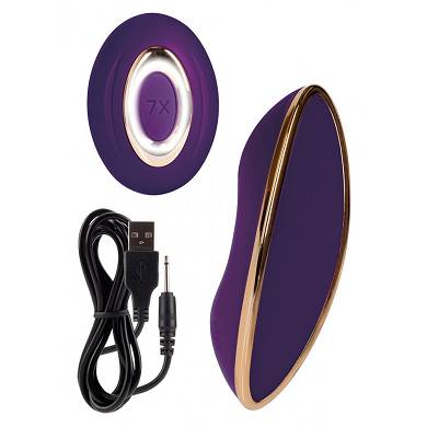 Entice - "Juliette" Aufliegevibrator - 10 x 4 cm - in Violett
