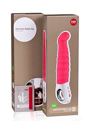 Fun Factory Vibrator PATCHY PAUL G5 Neon Orange inkl. Gleitgel