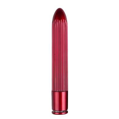 Metalixx Belicoso Gerippter Vibrator - Rot