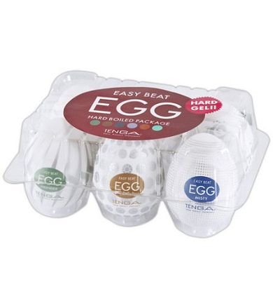 Tenga Egg Variety - Masturbator in Ei-Form (6er-Pack)