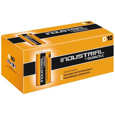 10x MN1300 IN1300 Mono D LR20 Alkaline-Profi-Batterie Duracell industrial Karton