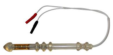 Analsonde nickelfrei GOLD beschichtet für EMS Reizstromgerät TENS