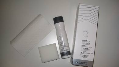 Original BMW Leder-Pflegeset mit UV-Schutz (1 ltr. = 90.- Euro)