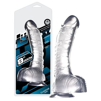 Dildo Kristallklar 20 x 4 cm