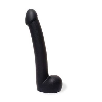 XXL realistischer Dildo in Schwarz