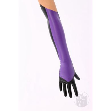 Zweifarbige Latex Handschuhe