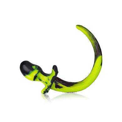 Oxballs Buttplug BEAGLE Puppy Tail MEDIUM Yellow / Black