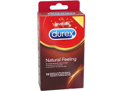 DUREX Natural Feeling Latexfreie Kondome 10 Stk.