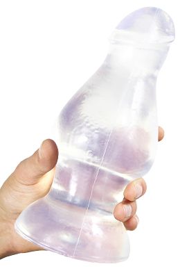 21 x 9 cm ANALE GRANDE Dildo SHOOTER clear