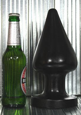 25 x 12 cm Black Giant XXL Buttplug