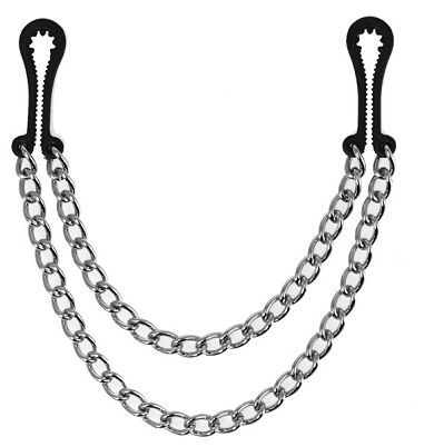 Brustklammern mit doppel Kette