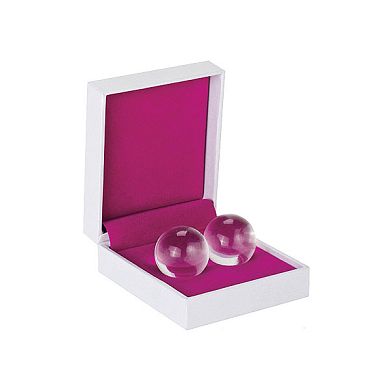 Liebeskugeln transparent, 2,1 cm