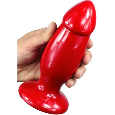 18 x 6,2 cm Plug Doc Johnson American Bombshell Fat Man red