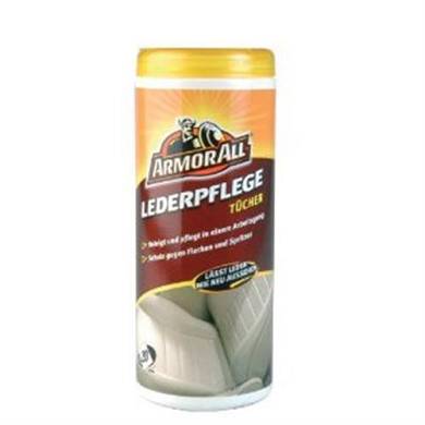 20 Stück Armor All Lederpflege Tücher in Dose 39020L